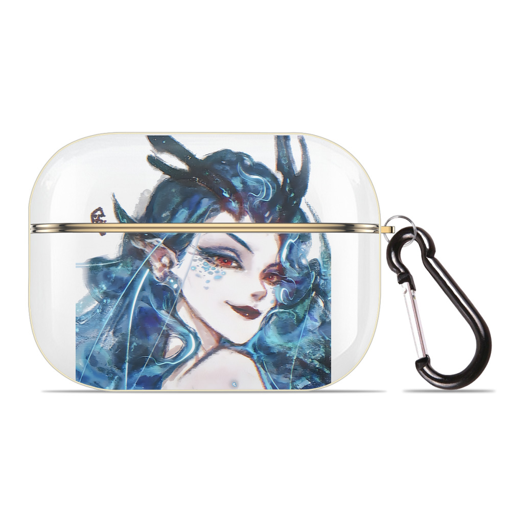 （画像用） Ne Zha 2 ナタ 魔童の大暴れ 【AirPods Pro用】ハードシェル保護ケース｜耐衝撃・防指紋・カラビナ付き商品仕様