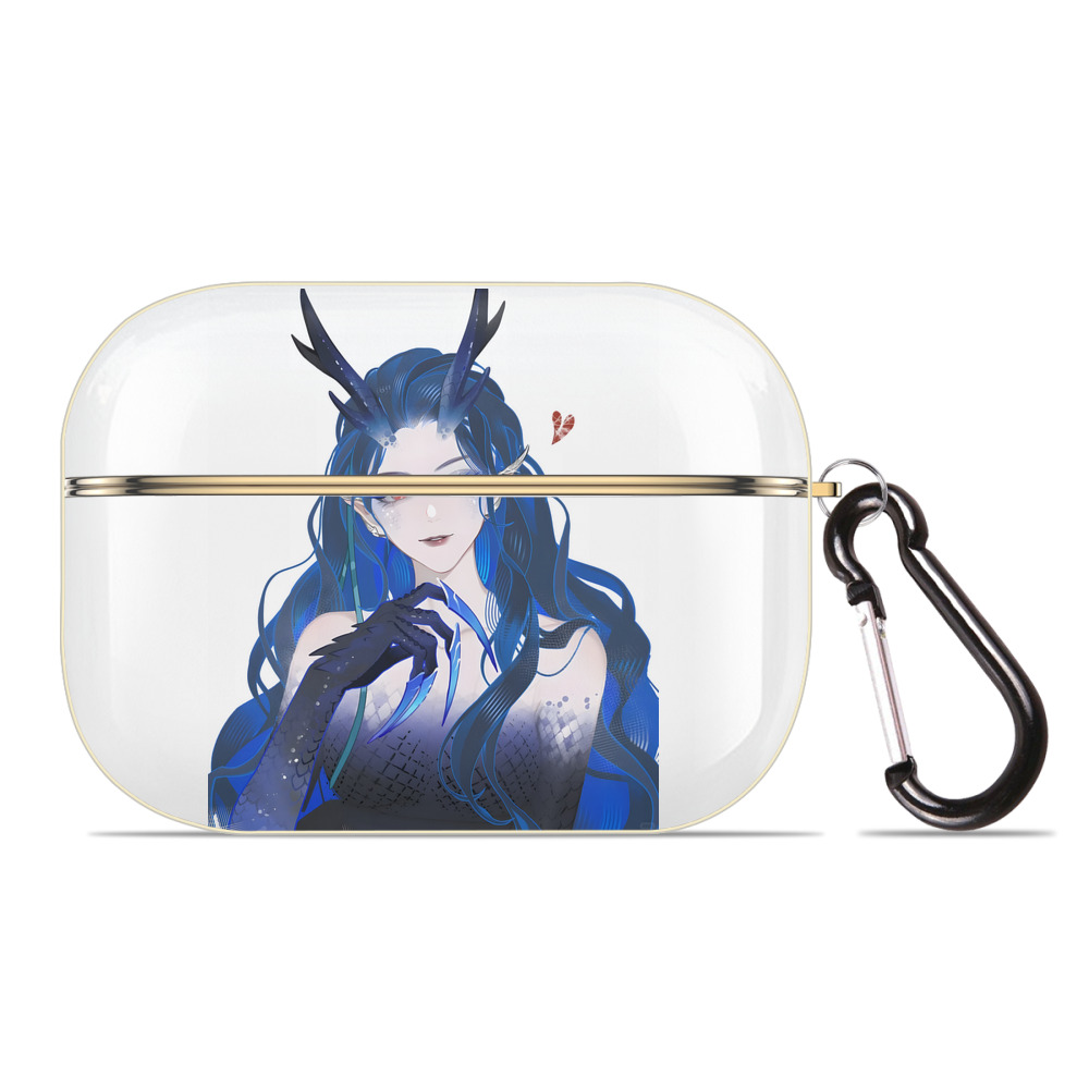 （画像用） Ne Zha 2 ナタ 魔童の大暴れ 【AirPods Pro用】ハードシェル保護ケース｜耐衝撃・防指紋・カラビナ付き商品仕様