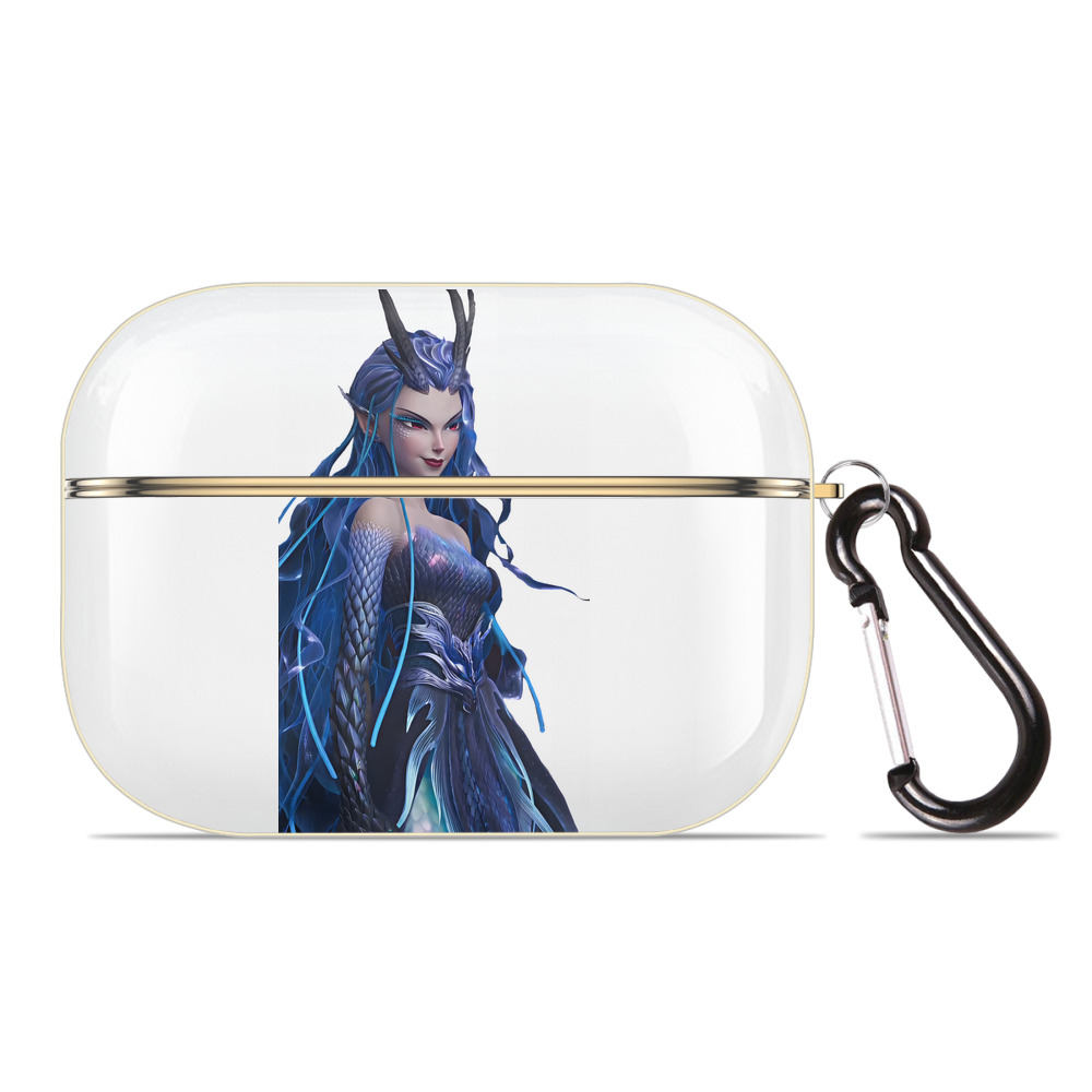 （画像用） Ne Zha 2 ナタ 魔童の大暴れ 【AirPods Pro用】ハードシェル保護ケース｜耐衝撃・防指紋・カラビナ付き商品仕様