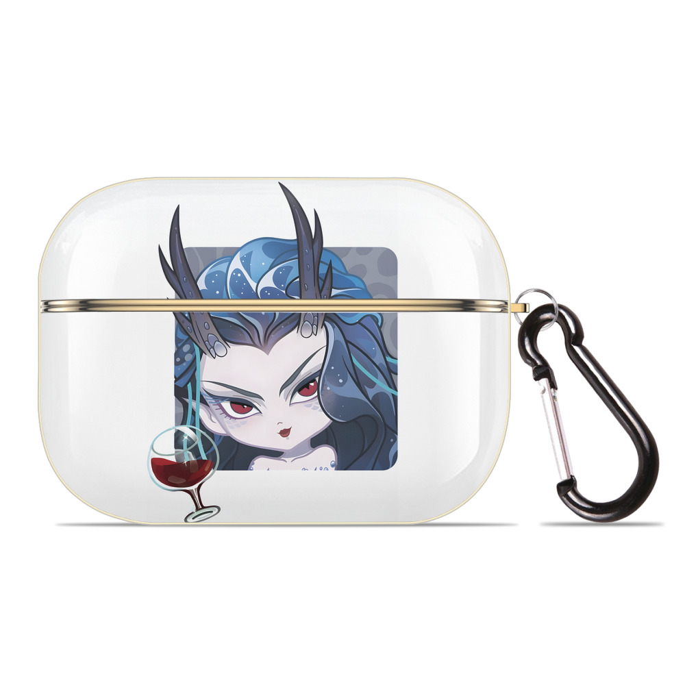 （画像用） Ne Zha 2 ナタ 魔童の大暴れ 【AirPods Pro用】ハードシェル保護ケース｜耐衝撃・防指紋・カラビナ付き商品仕様