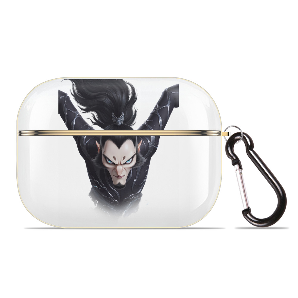 （画像用） Ne Zha 2 ナタ 魔童の大暴れ 【AirPods Pro用】ハードシェル保護ケース｜耐衝撃・防指紋・カラビナ付き商品仕様