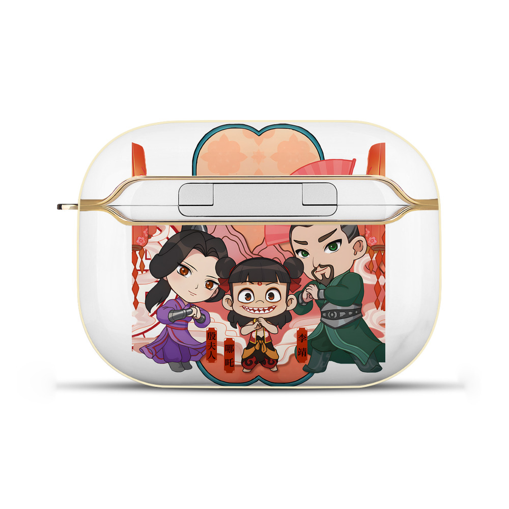 （画像用） Ne Zha 2 ナタ 魔童の大暴れ 【AirPods Pro用】ハードシェル保護ケース｜耐衝撃・防指紋・カラビナ付き商品仕様