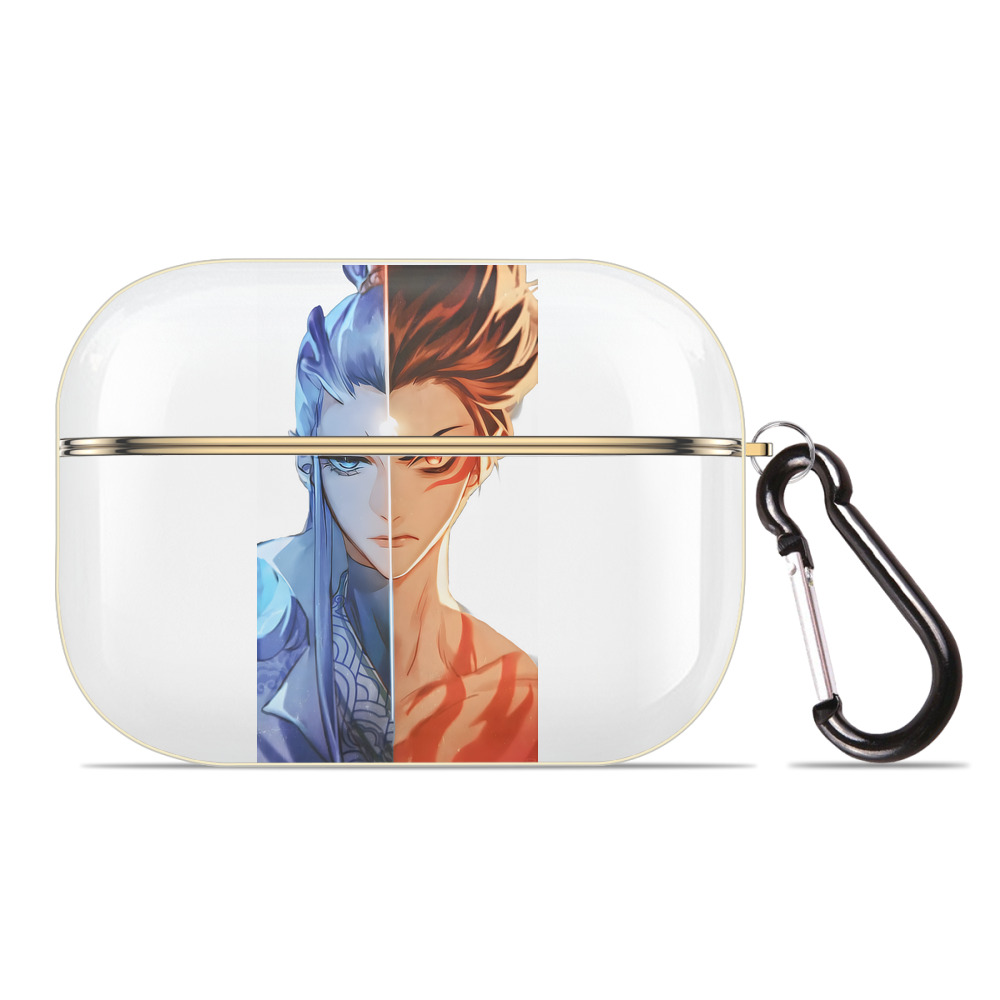 （画像用） Ne Zha 2 ナタ 魔童の大暴れ 【AirPods Pro用】ハードシェル保護ケース｜耐衝撃・防指紋・カラビナ付き商品仕様