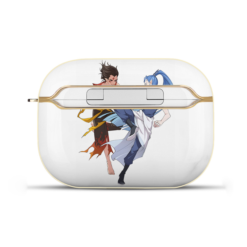 （画像用） Ne Zha 2 ナタ 魔童の大暴れ 【AirPods Pro用】ハードシェル保護ケース｜耐衝撃・防指紋・カラビナ付き商品仕様