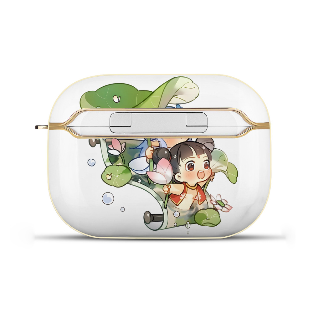 （画像用） Ne Zha 2 ナタ 魔童の大暴れ 【AirPods Pro用】ハードシェル保護ケース｜耐衝撃・防指紋・カラビナ付き商品仕様