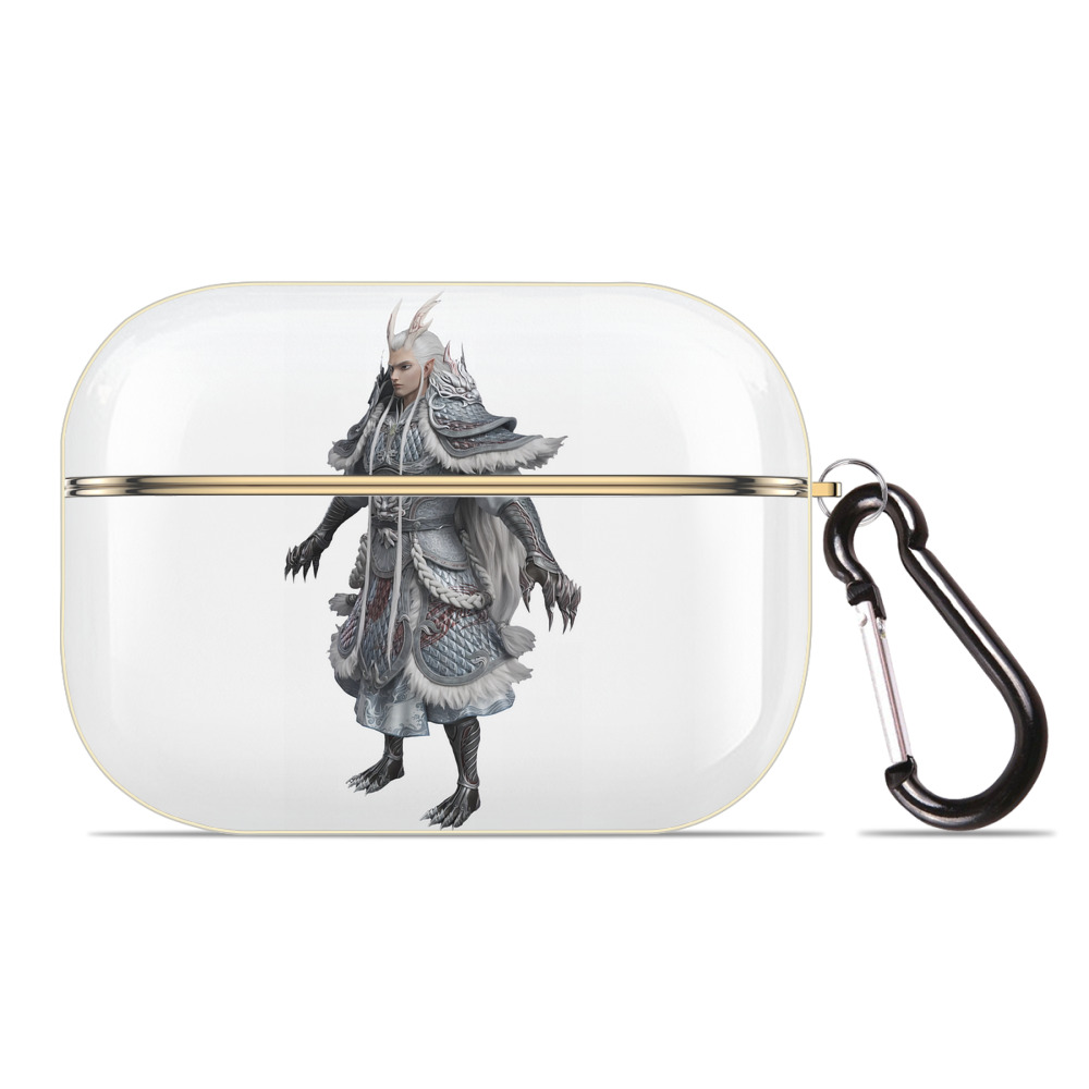 （画像用） Ne Zha 2 ナタ 魔童の大暴れ 【AirPods Pro用】ハードシェル保護ケース｜耐衝撃・防指紋・カラビナ付き商品仕様