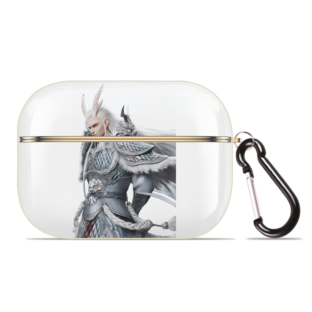 （画像用） Ne Zha 2 ナタ 魔童の大暴れ 【AirPods Pro用】ハードシェル保護ケース｜耐衝撃・防指紋・カラビナ付き商品仕様