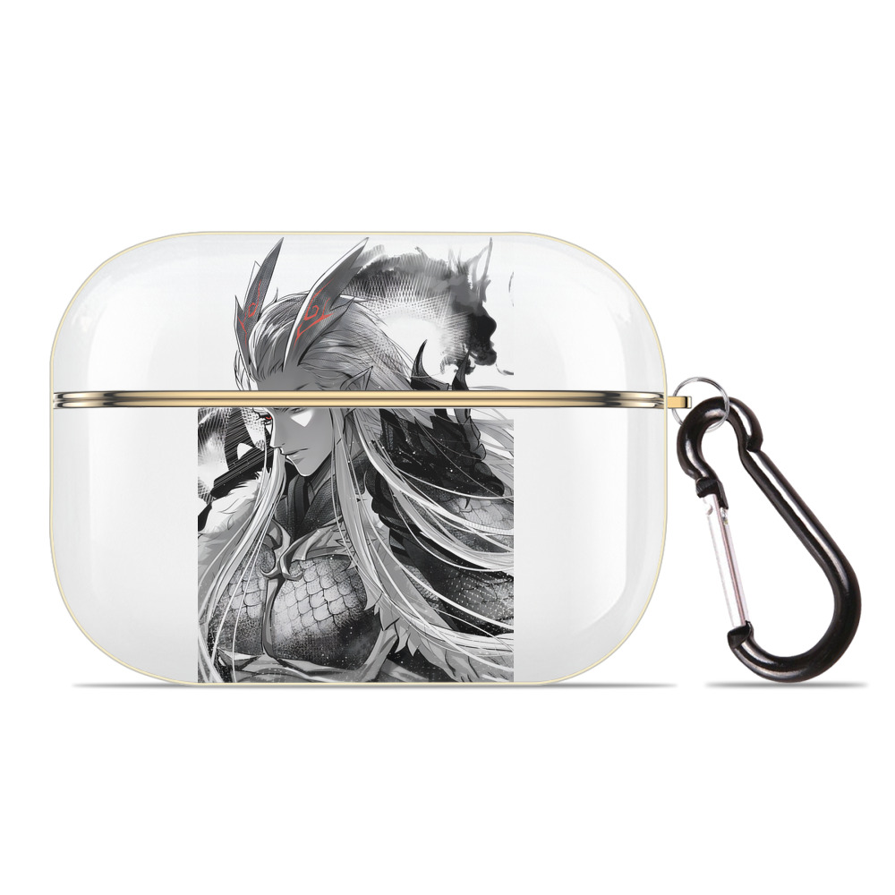 （画像用） Ne Zha 2 ナタ 魔童の大暴れ 【AirPods Pro用】ハードシェル保護ケース｜耐衝撃・防指紋・カラビナ付き商品仕様