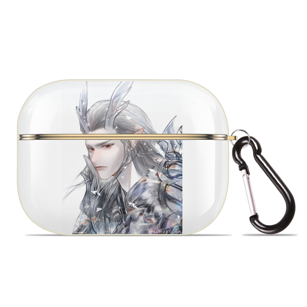 （画像用） Ne Zha 2 ナタ 魔童の大暴れ 【AirPods Pro用】ハードシェル保護ケース｜耐衝撃・防指紋・カラビナ付き商品仕様