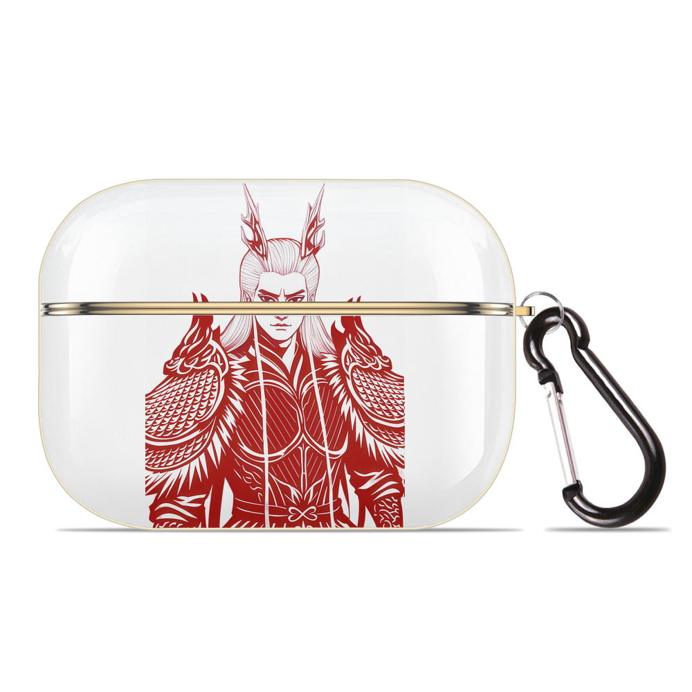 （画像用） Ne Zha 2 ナタ 魔童の大暴れ 【AirPods Pro用】ハードシェル保護ケース｜耐衝撃・防指紋・カラビナ付き商品仕様