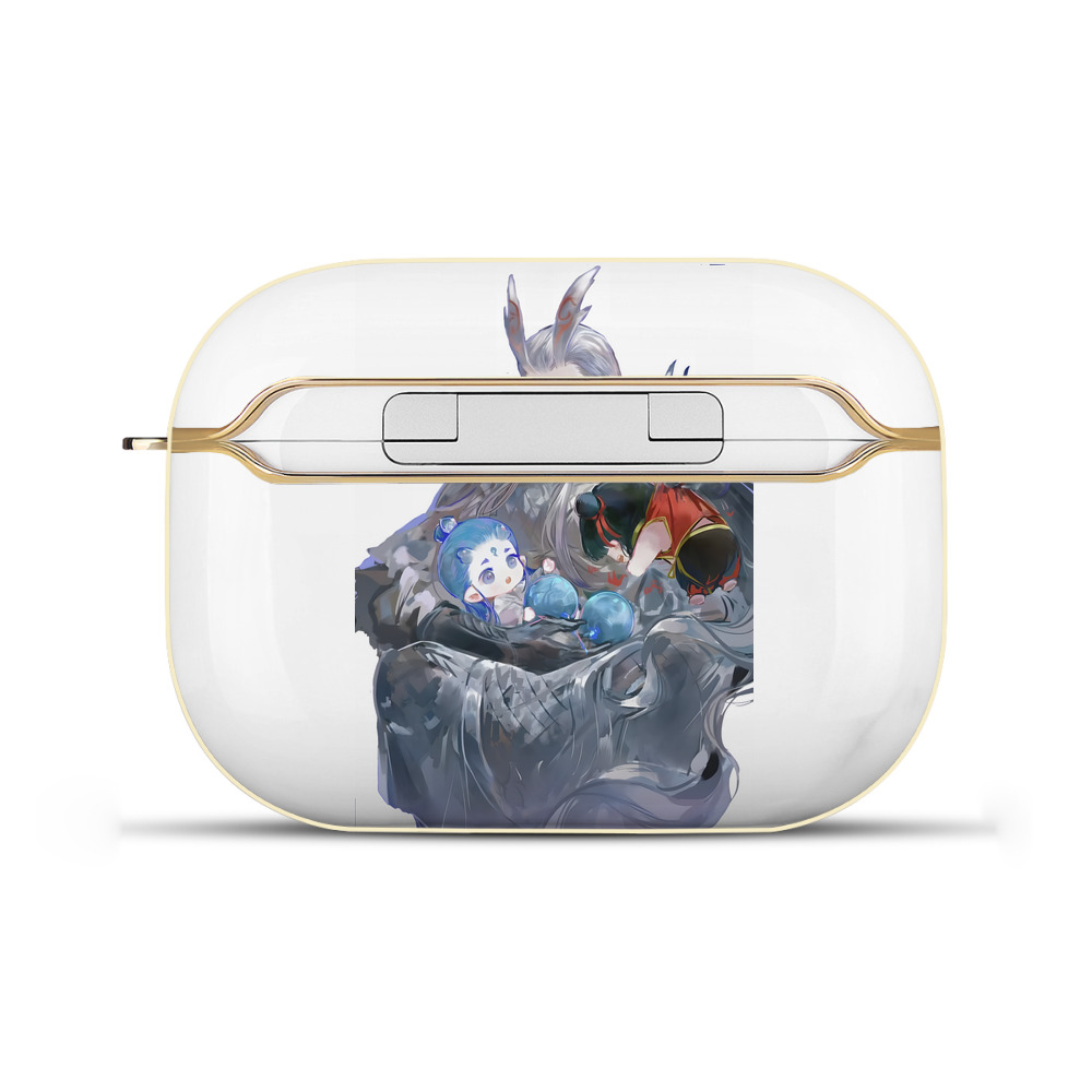 （画像用） Ne Zha 2 ナタ 魔童の大暴れ 【AirPods Pro用】ハードシェル保護ケース｜耐衝撃・防指紋・カラビナ付き商品仕様