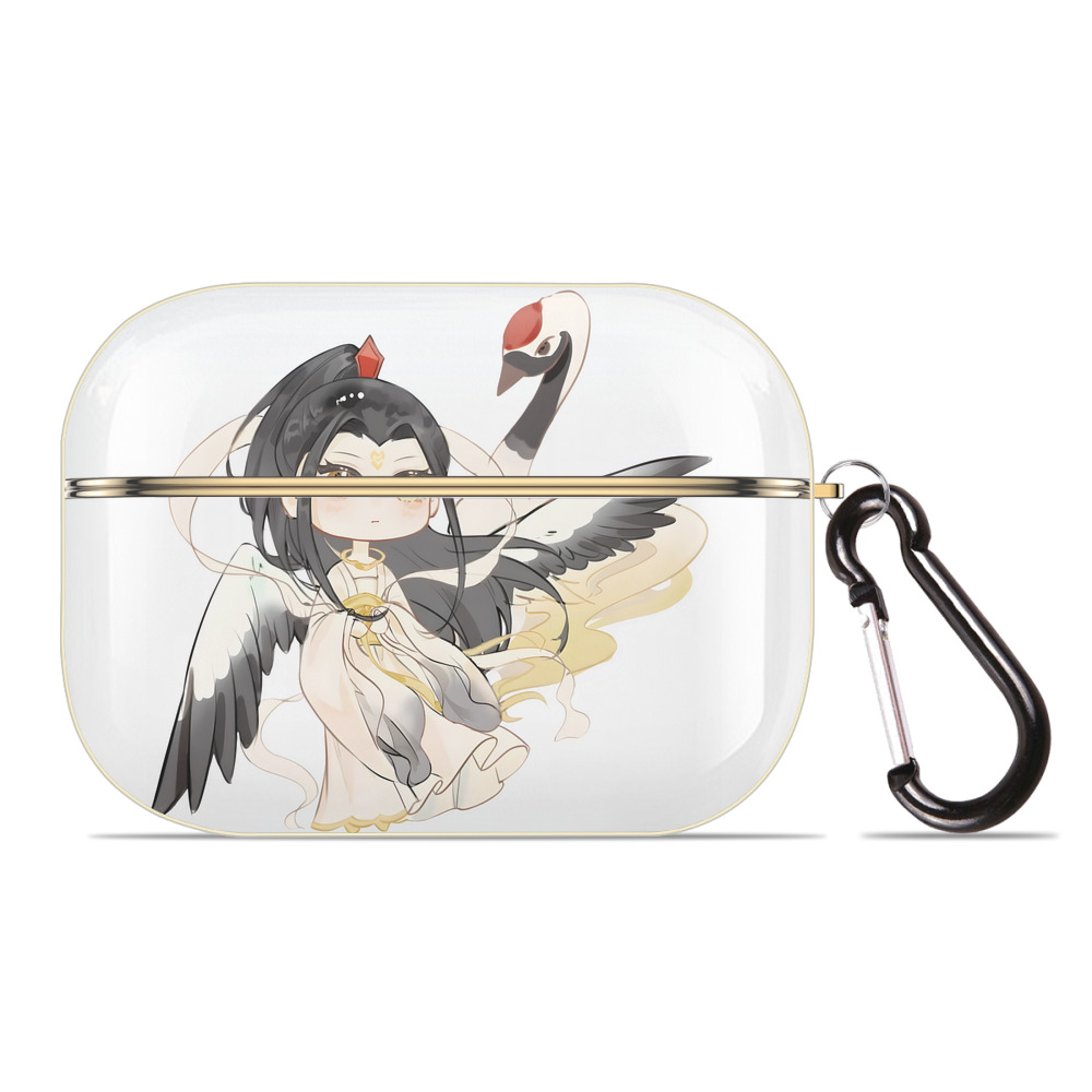 （画像用） Ne Zha 2 ナタ 魔童の大暴れ 【AirPods Pro用】ハードシェル保護ケース｜耐衝撃・防指紋・カラビナ付き商品仕様