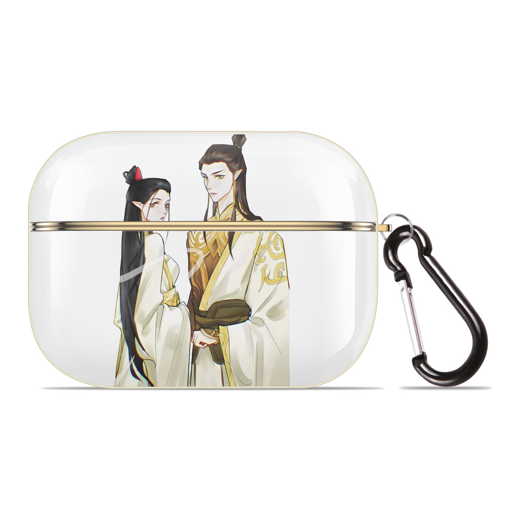 （画像用） Ne Zha 2 ナタ 魔童の大暴れ 【AirPods Pro用】ハードシェル保護ケース｜耐衝撃・防指紋・カラビナ付き商品仕様