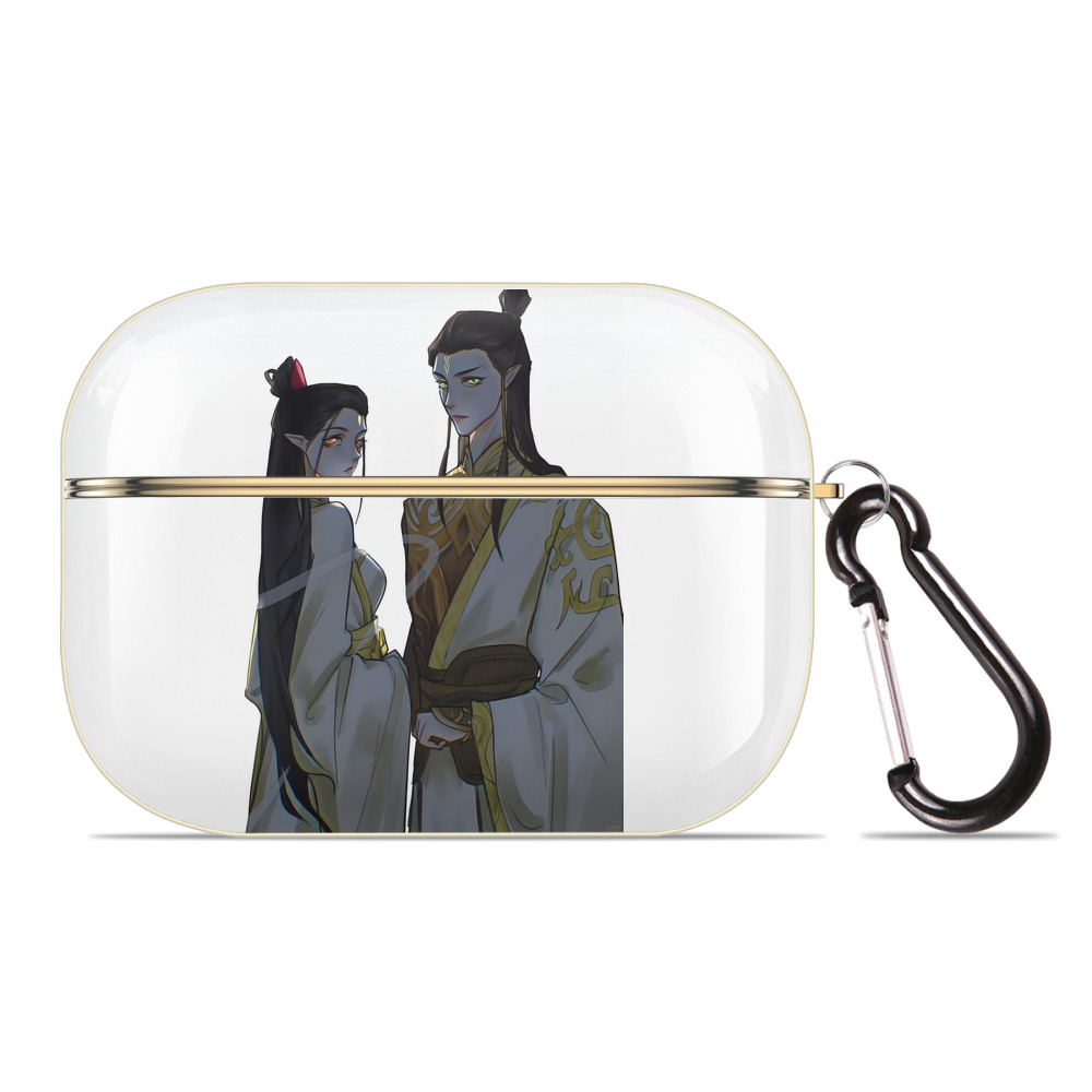 （画像用） Ne Zha 2 ナタ 魔童の大暴れ 【AirPods Pro用】ハードシェル保護ケース｜耐衝撃・防指紋・カラビナ付き商品仕様