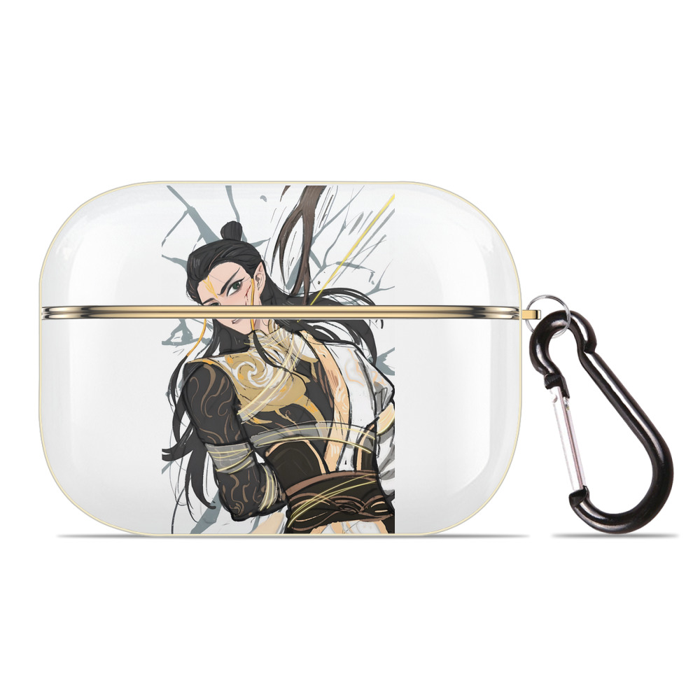 （画像用） Ne Zha 2 ナタ 魔童の大暴れ 【AirPods Pro用】ハードシェル保護ケース｜耐衝撃・防指紋・カラビナ付き商品仕様