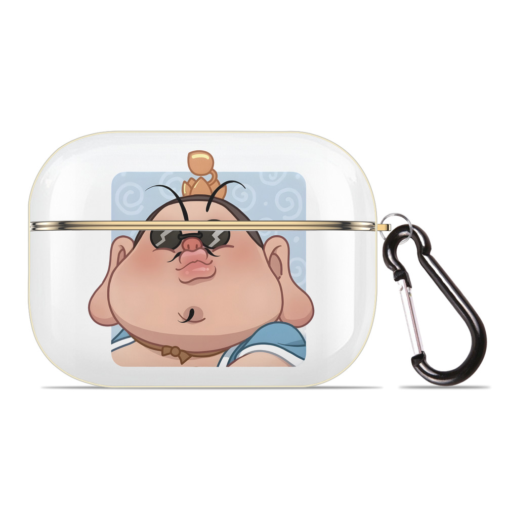 （画像用） Ne Zha 2 ナタ 魔童の大暴れ 【AirPods Pro用】ハードシェル保護ケース｜耐衝撃・防指紋・カラビナ付き商品仕様