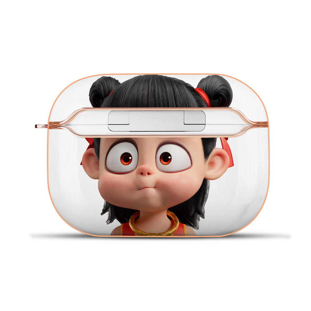 （画像用） Ne Zha 2 ナタ 魔童の大暴れ 【AirPods Pro用】ハードシェル保護ケース｜耐衝撃・防指紋・カラビナ付き商品仕様