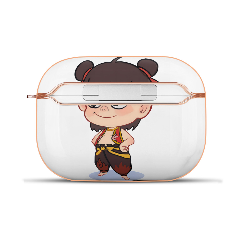 （画像用） Ne Zha 2 ナタ 魔童の大暴れ 【AirPods Pro用】ハードシェル保護ケース｜耐衝撃・防指紋・カラビナ付き商品仕様