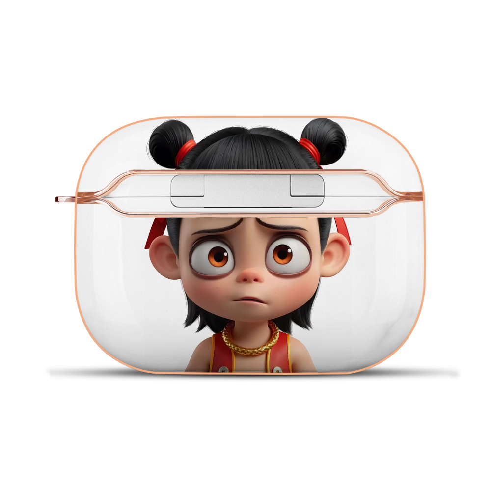 （画像用） Ne Zha 2 ナタ 魔童の大暴れ 【AirPods Pro用】ハードシェル保護ケース｜耐衝撃・防指紋・カラビナ付き商品仕様