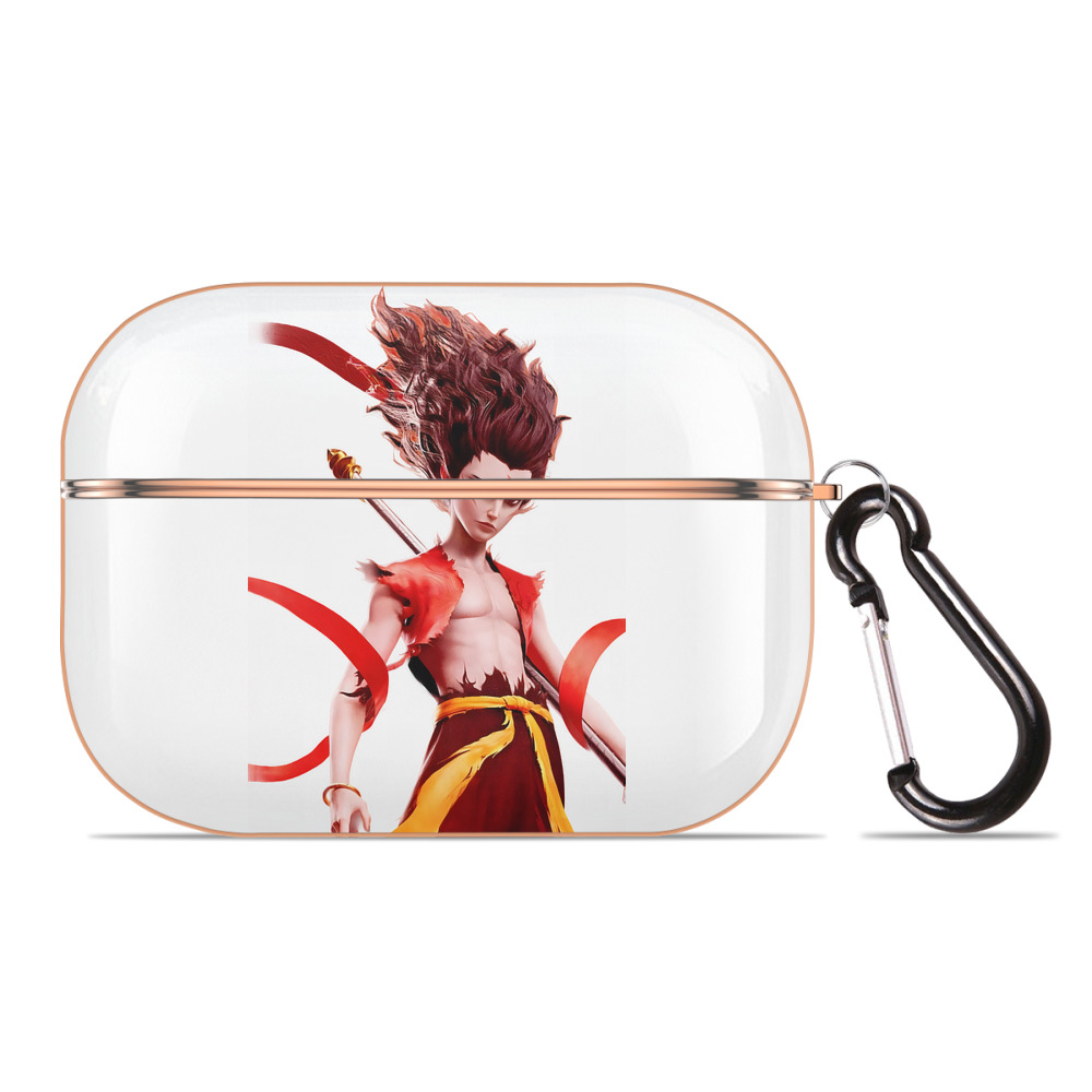 （画像用） Ne Zha 2 ナタ 魔童の大暴れ 【AirPods Pro用】ハードシェル保護ケース｜耐衝撃・防指紋・カラビナ付き商品仕様
