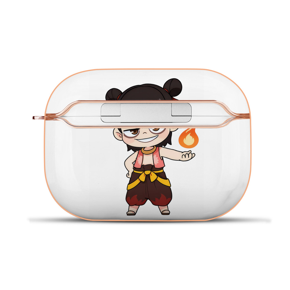 （画像用） Ne Zha 2 ナタ 魔童の大暴れ 【AirPods Pro用】ハードシェル保護ケース｜耐衝撃・防指紋・カラビナ付き商品仕様