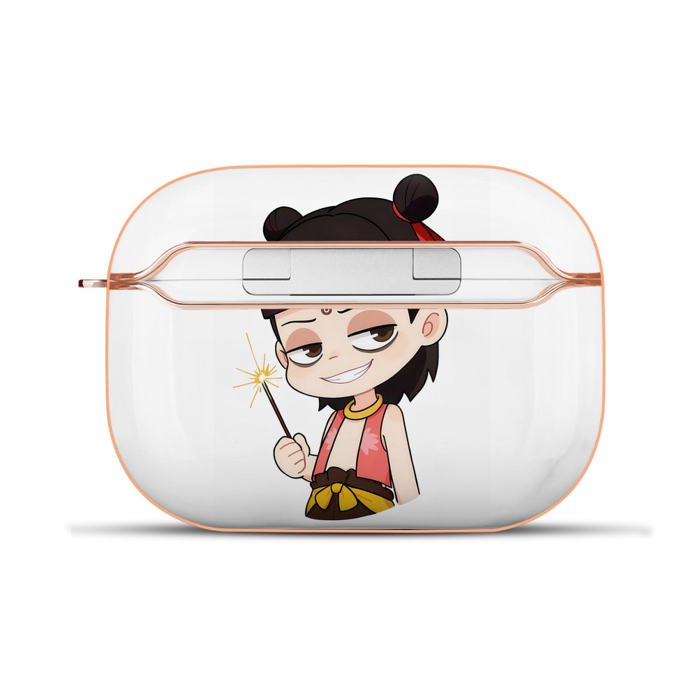 （画像用） Ne Zha 2 ナタ 魔童の大暴れ 【AirPods Pro用】ハードシェル保護ケース｜耐衝撃・防指紋・カラビナ付き商品仕様