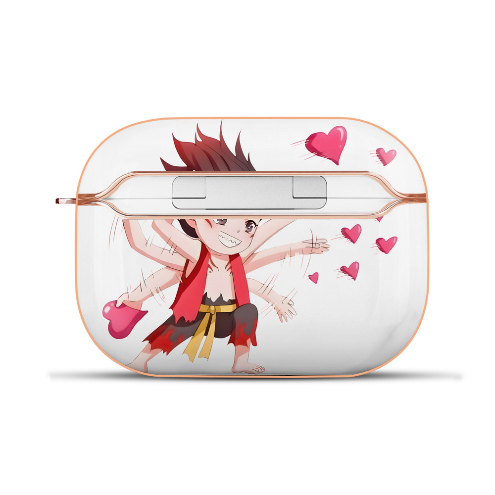 （画像用） Ne Zha 2 ナタ 魔童の大暴れ 【AirPods Pro用】ハードシェル保護ケース｜耐衝撃・防指紋・カラビナ付き商品仕様