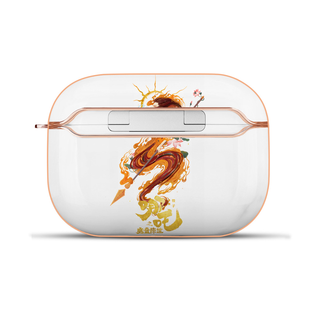 （画像用） Ne Zha 2 ナタ 魔童の大暴れ 【AirPods Pro用】ハードシェル保護ケース｜耐衝撃・防指紋・カラビナ付き商品仕様