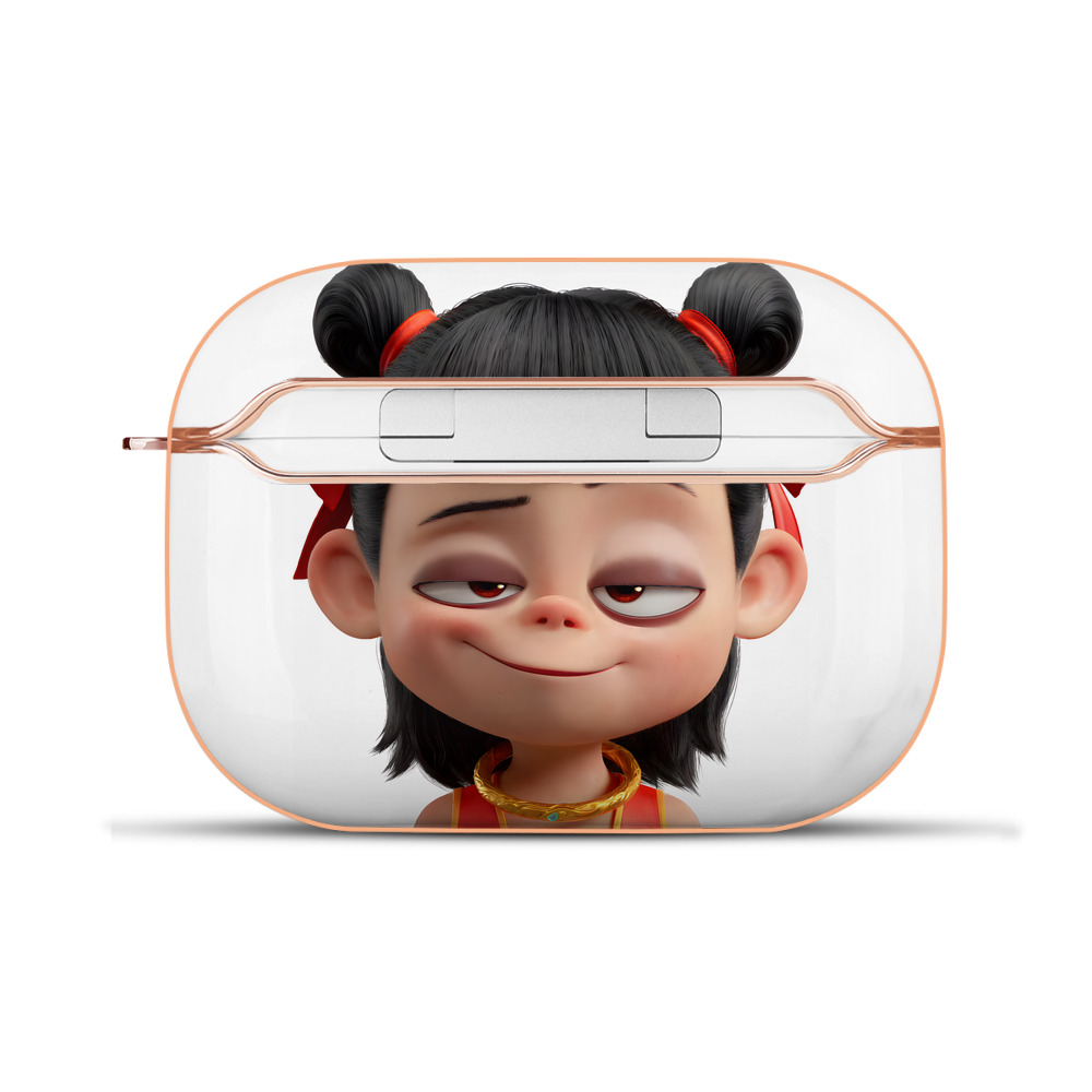 （画像用） Ne Zha 2 ナタ 魔童の大暴れ 【AirPods Pro用】ハードシェル保護ケース｜耐衝撃・防指紋・カラビナ付き商品仕様