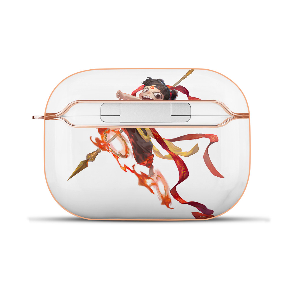 （画像用） Ne Zha 2 ナタ 魔童の大暴れ 【AirPods Pro用】ハードシェル保護ケース｜耐衝撃・防指紋・カラビナ付き商品仕様
