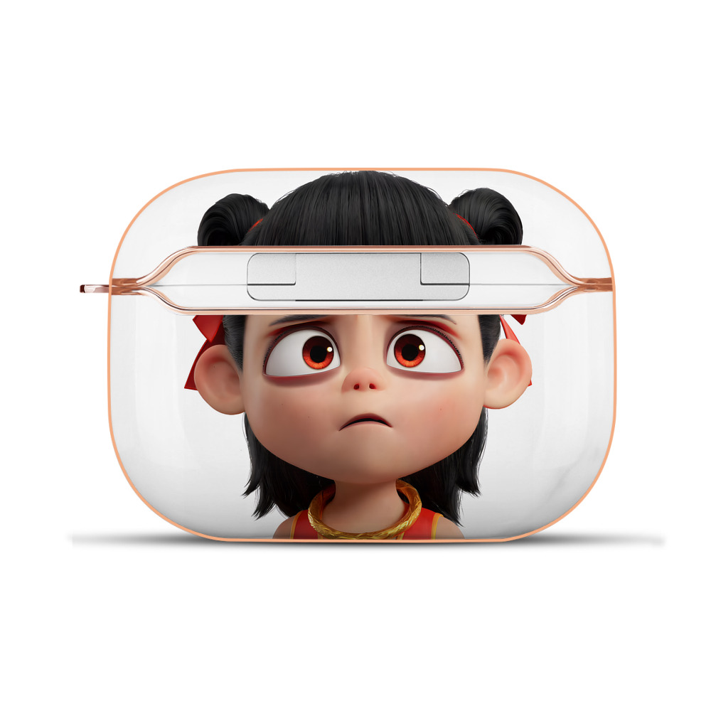（画像用） Ne Zha 2 ナタ 魔童の大暴れ 【AirPods Pro用】ハードシェル保護ケース｜耐衝撃・防指紋・カラビナ付き商品仕様