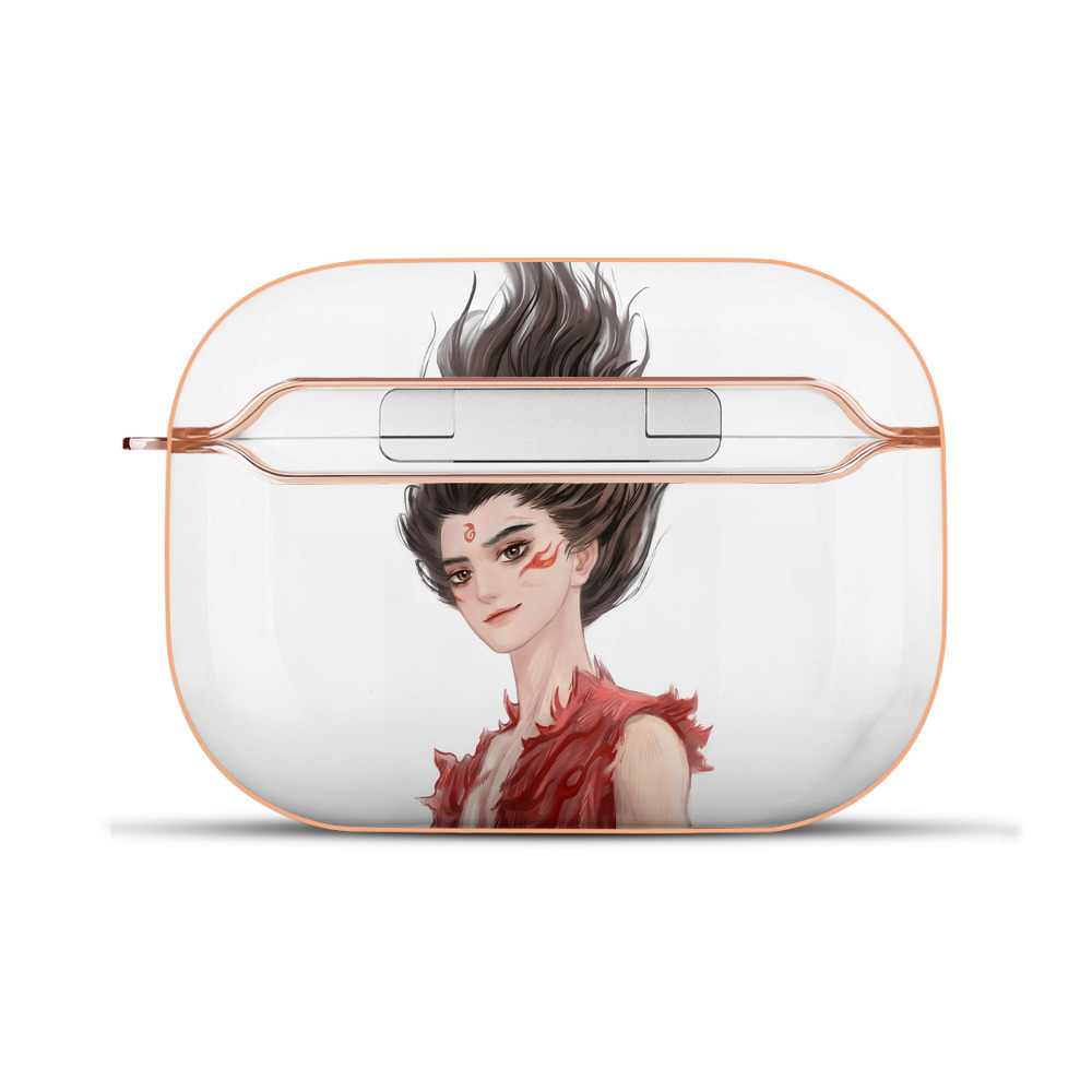 （画像用） Ne Zha 2 ナタ 魔童の大暴れ 【AirPods Pro用】ハードシェル保護ケース｜耐衝撃・防指紋・カラビナ付き商品仕様