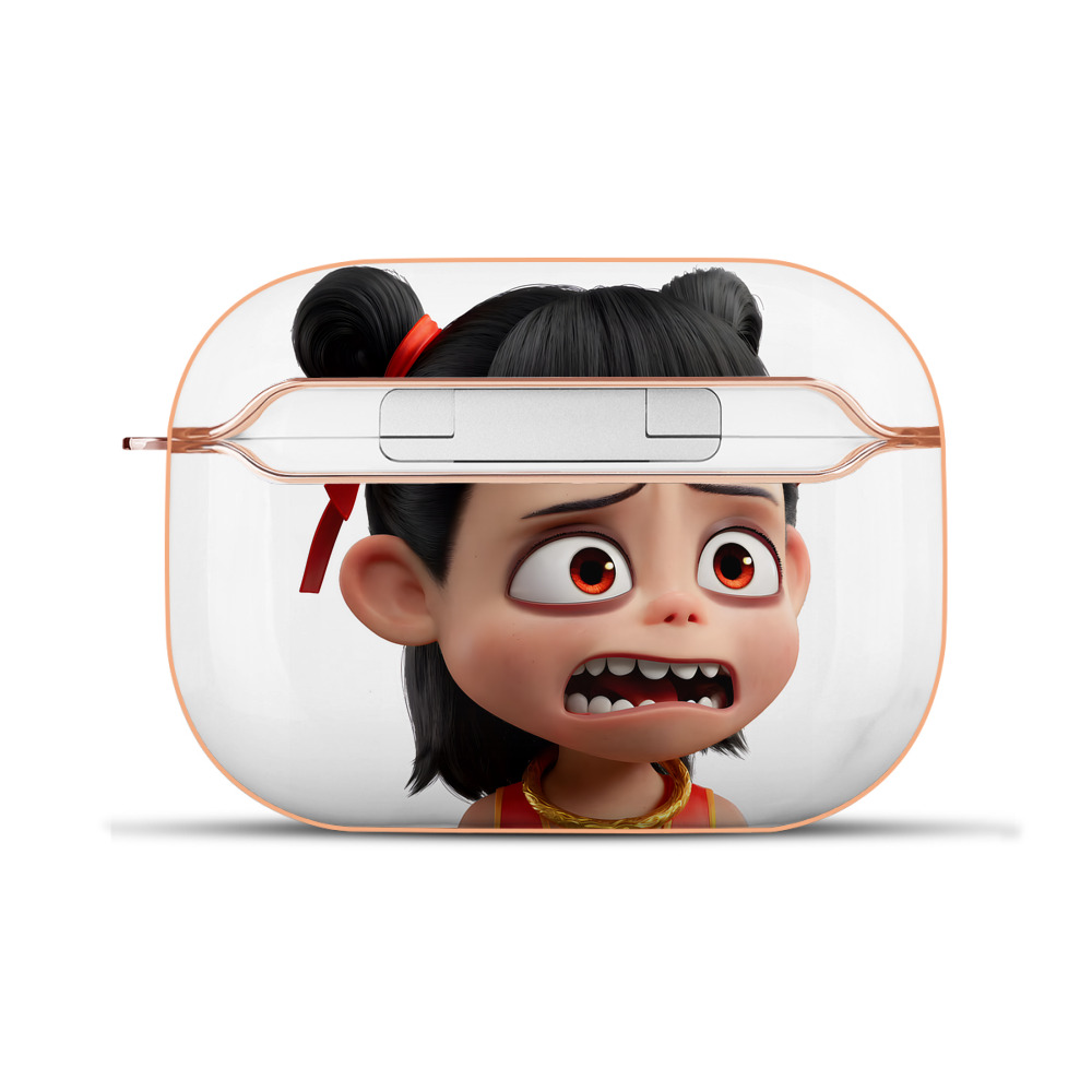 （画像用） Ne Zha 2 ナタ 魔童の大暴れ 【AirPods Pro用】ハードシェル保護ケース｜耐衝撃・防指紋・カラビナ付き商品仕様