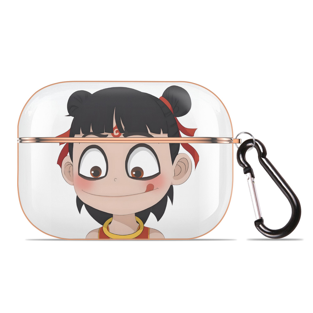 （画像用） Ne Zha 2 ナタ 魔童の大暴れ 【AirPods Pro用】ハードシェル保護ケース｜耐衝撃・防指紋・カラビナ付き商品仕様