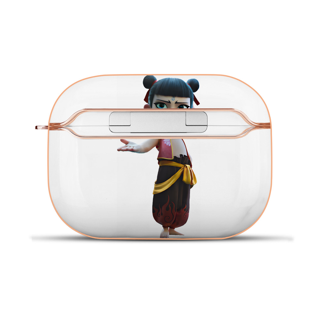 （画像用） Ne Zha 2 ナタ 魔童の大暴れ 【AirPods Pro用】ハードシェル保護ケース｜耐衝撃・防指紋・カラビナ付き商品仕様