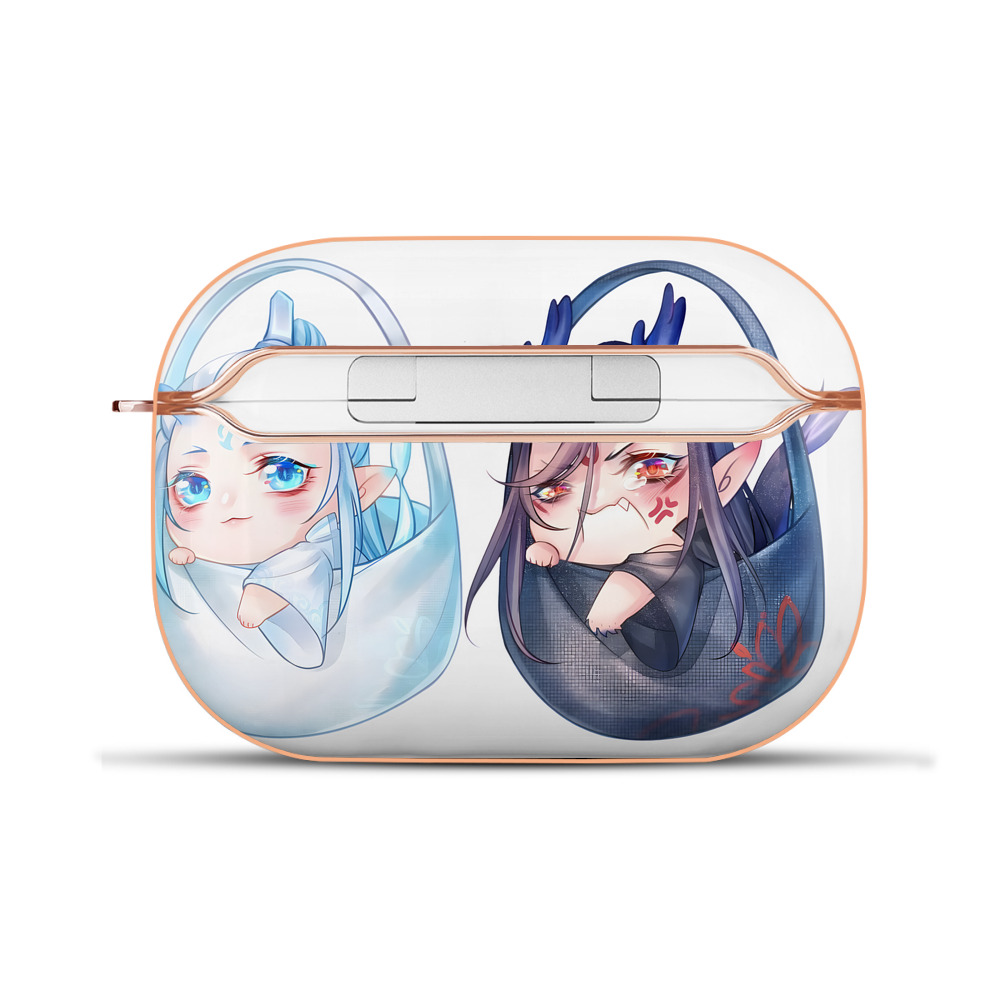 （画像用） Ne Zha 2 ナタ 魔童の大暴れ 【AirPods Pro用】ハードシェル保護ケース｜耐衝撃・防指紋・カラビナ付き商品仕様