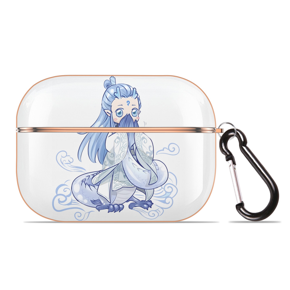 （画像用） Ne Zha 2 ナタ 魔童の大暴れ 【AirPods Pro用】ハードシェル保護ケース｜耐衝撃・防指紋・カラビナ付き商品仕様