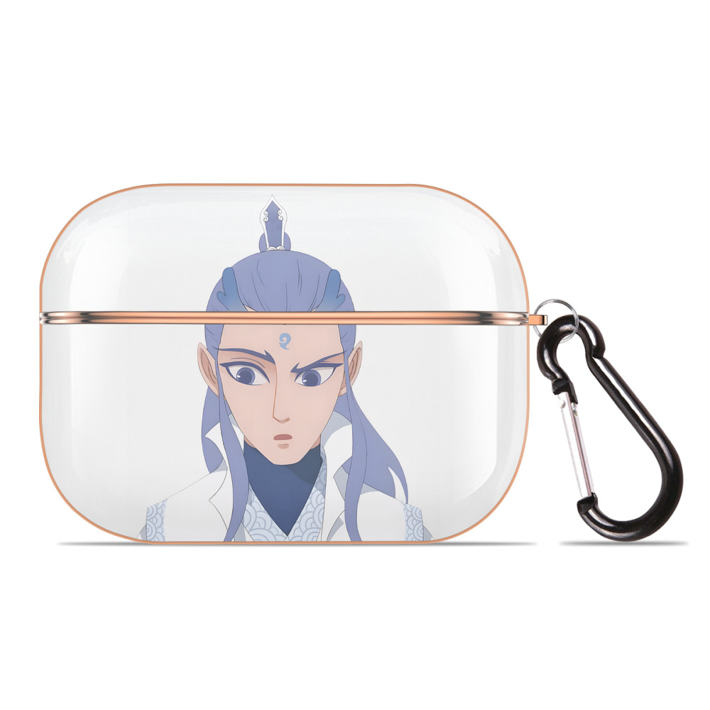 （画像用） Ne Zha 2 ナタ 魔童の大暴れ 【AirPods Pro用】ハードシェル保護ケース｜耐衝撃・防指紋・カラビナ付き商品仕様