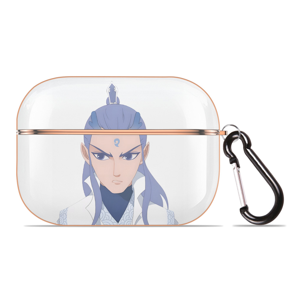 （画像用） Ne Zha 2 ナタ 魔童の大暴れ 【AirPods Pro用】ハードシェル保護ケース｜耐衝撃・防指紋・カラビナ付き商品仕様