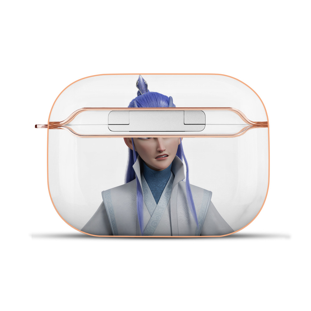 （画像用） Ne Zha 2 ナタ 魔童の大暴れ 【AirPods Pro用】ハードシェル保護ケース｜耐衝撃・防指紋・カラビナ付き商品仕様