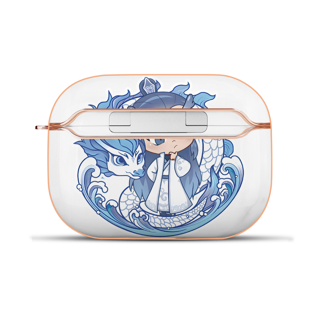 （画像用） Ne Zha 2 ナタ 魔童の大暴れ 【AirPods Pro用】ハードシェル保護ケース｜耐衝撃・防指紋・カラビナ付き商品仕様