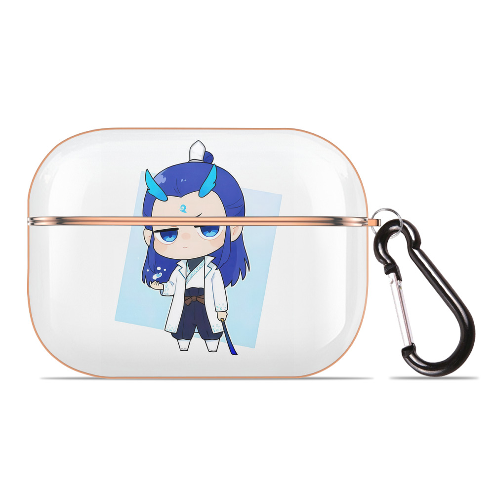 （画像用） Ne Zha 2 ナタ 魔童の大暴れ 【AirPods Pro用】ハードシェル保護ケース｜耐衝撃・防指紋・カラビナ付き商品仕様