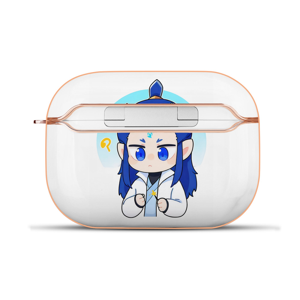 （画像用） Ne Zha 2 ナタ 魔童の大暴れ 【AirPods Pro用】ハードシェル保護ケース｜耐衝撃・防指紋・カラビナ付き商品仕様