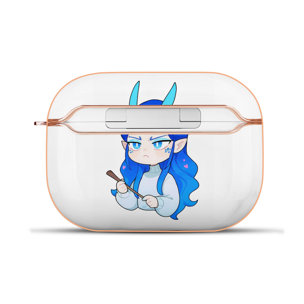 （画像用） Ne Zha 2 ナタ 魔童の大暴れ 【AirPods Pro用】ハードシェル保護ケース｜耐衝撃・防指紋・カラビナ付き商品仕様