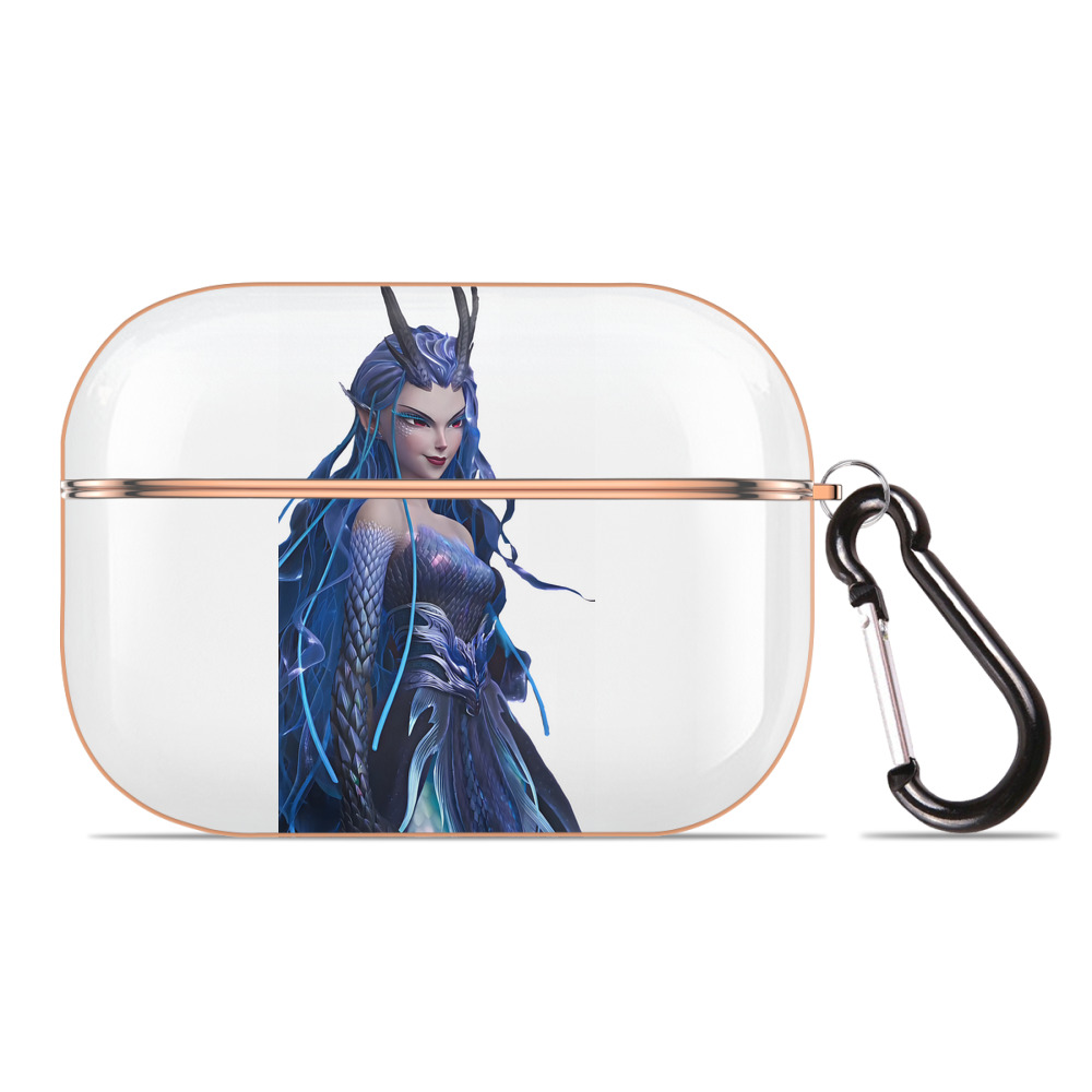 （画像用） Ne Zha 2 ナタ 魔童の大暴れ 【AirPods Pro用】ハードシェル保護ケース｜耐衝撃・防指紋・カラビナ付き商品仕様