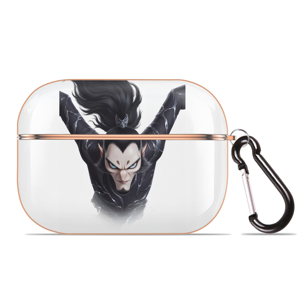 （画像用） Ne Zha 2 ナタ 魔童の大暴れ 【AirPods Pro用】ハードシェル保護ケース｜耐衝撃・防指紋・カラビナ付き商品仕様