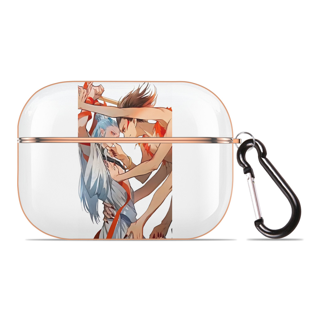 （画像用） Ne Zha 2 ナタ 魔童の大暴れ 【AirPods Pro用】ハードシェル保護ケース｜耐衝撃・防指紋・カラビナ付き商品仕様