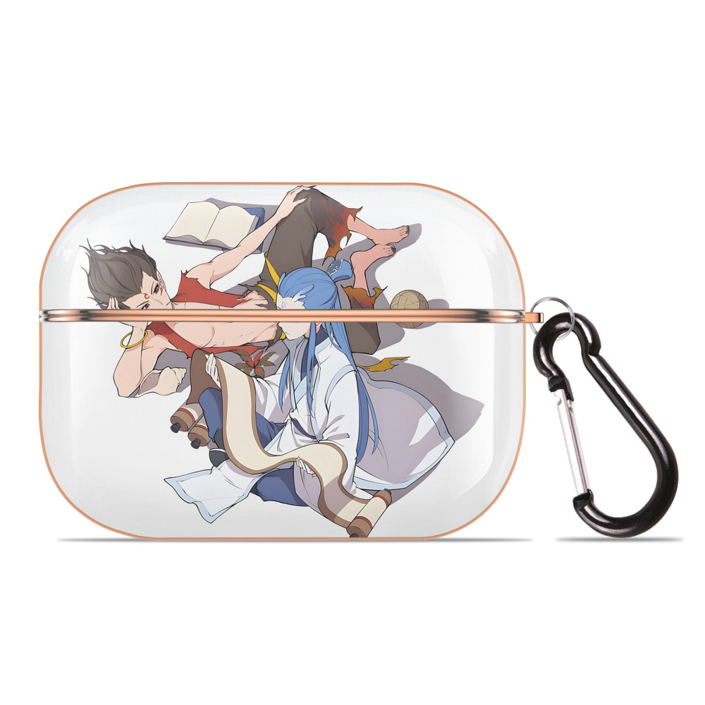 （画像用） Ne Zha 2 ナタ 魔童の大暴れ 【AirPods Pro用】ハードシェル保護ケース｜耐衝撃・防指紋・カラビナ付き商品仕様