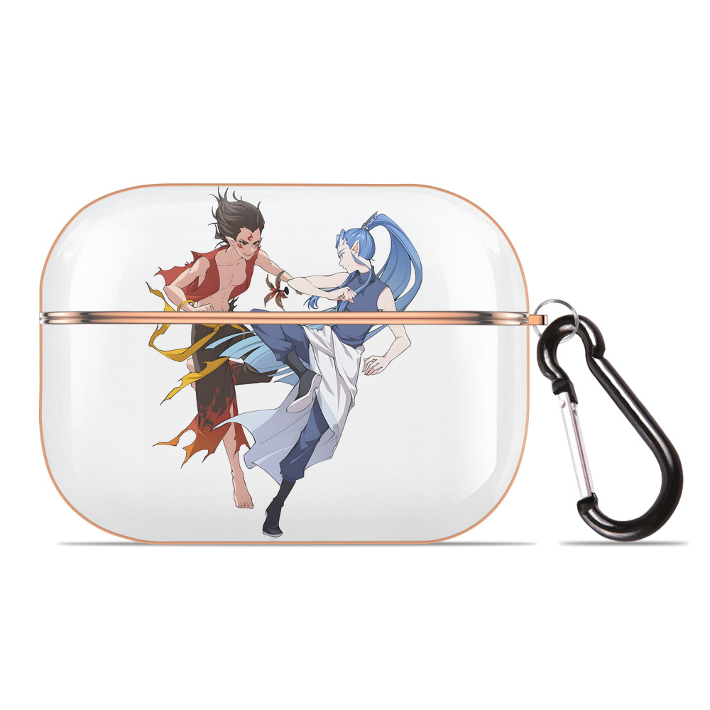 （画像用） Ne Zha 2 ナタ 魔童の大暴れ 【AirPods Pro用】ハードシェル保護ケース｜耐衝撃・防指紋・カラビナ付き商品仕様