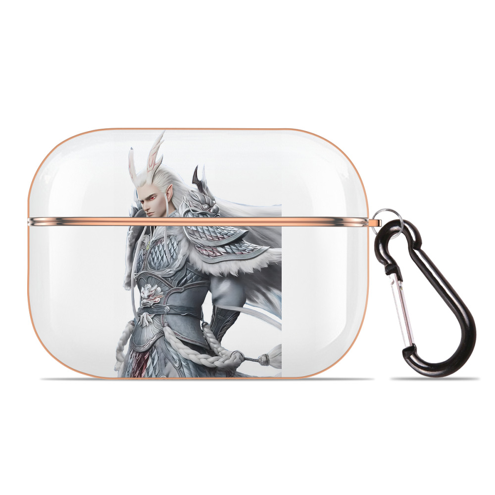 （画像用） Ne Zha 2 ナタ 魔童の大暴れ 【AirPods Pro用】ハードシェル保護ケース｜耐衝撃・防指紋・カラビナ付き商品仕様
